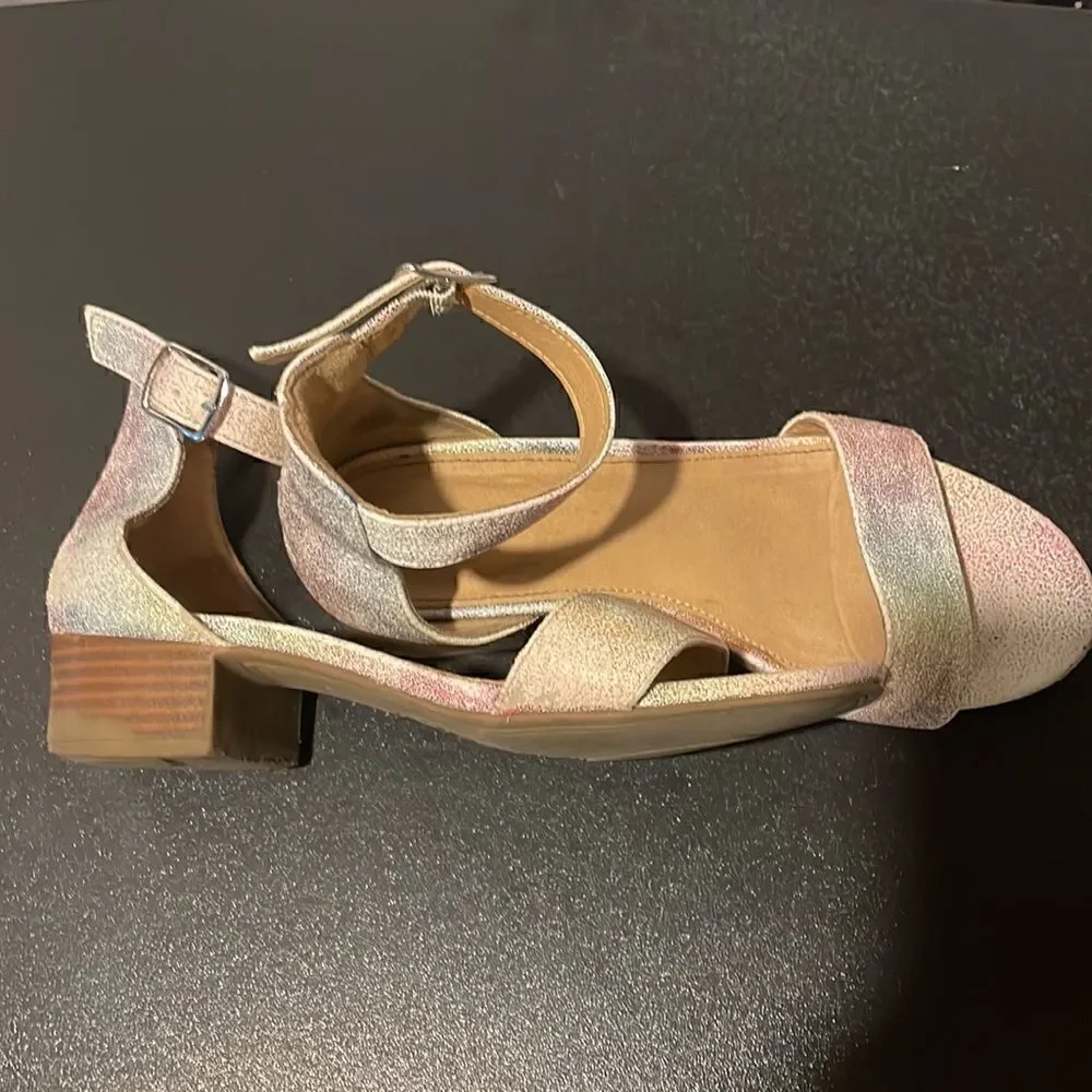 Girls Wonder Nation gradient sandals